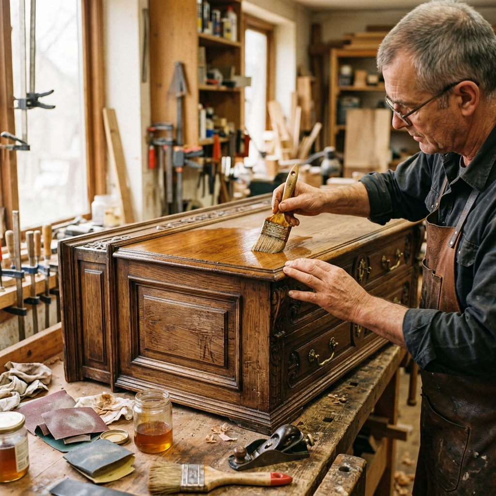 Restauración de muebles en Burgos